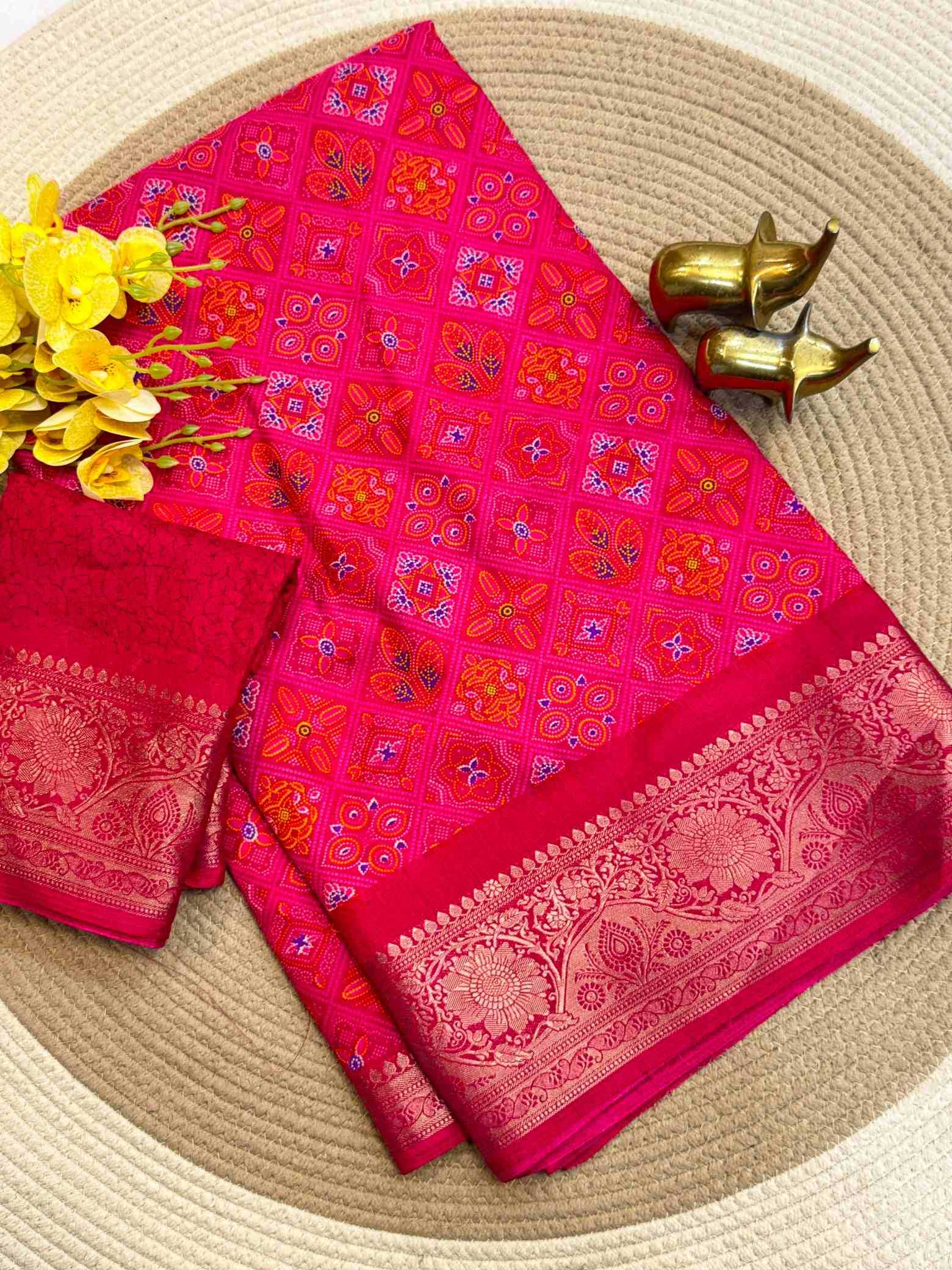 YNF Wholesale Dola Silk Dola Silk Sarees  | Surat Manufacturer