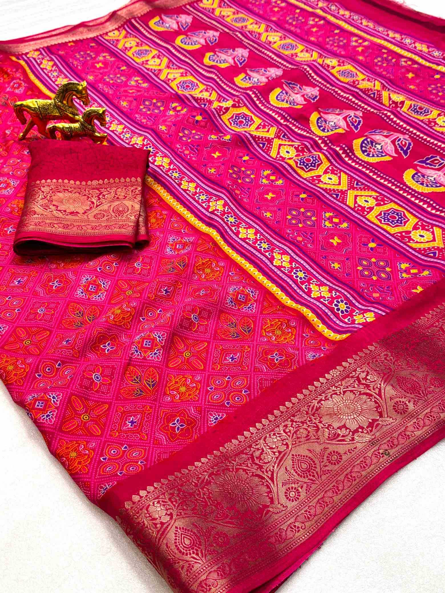 YNF Wholesale Dola Silk Dola Silk Sarees  | Surat Manufacturer