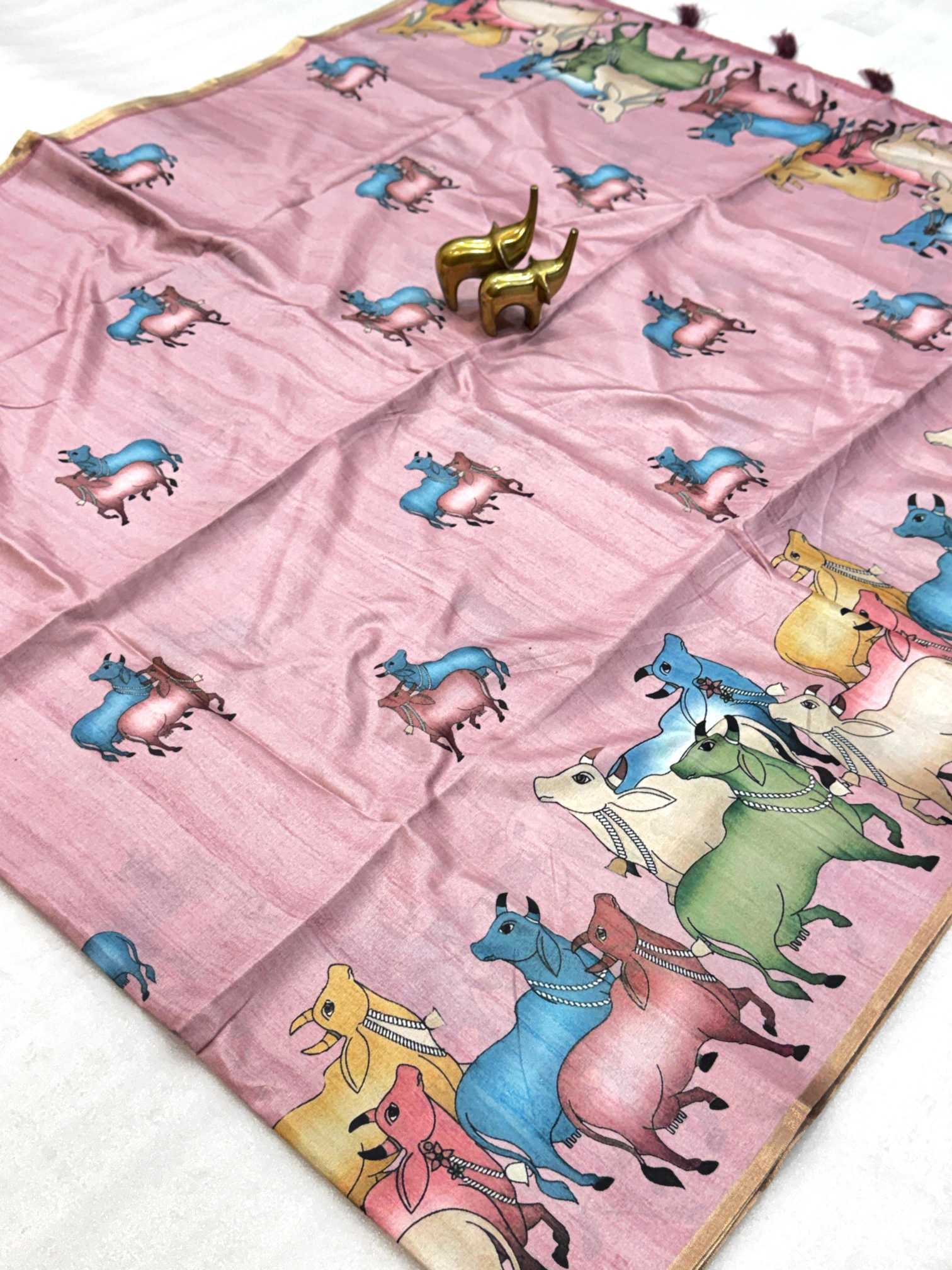 YNF Wholesale Tussar Silk Soft Silk Sarees  | Surat Manufacturer