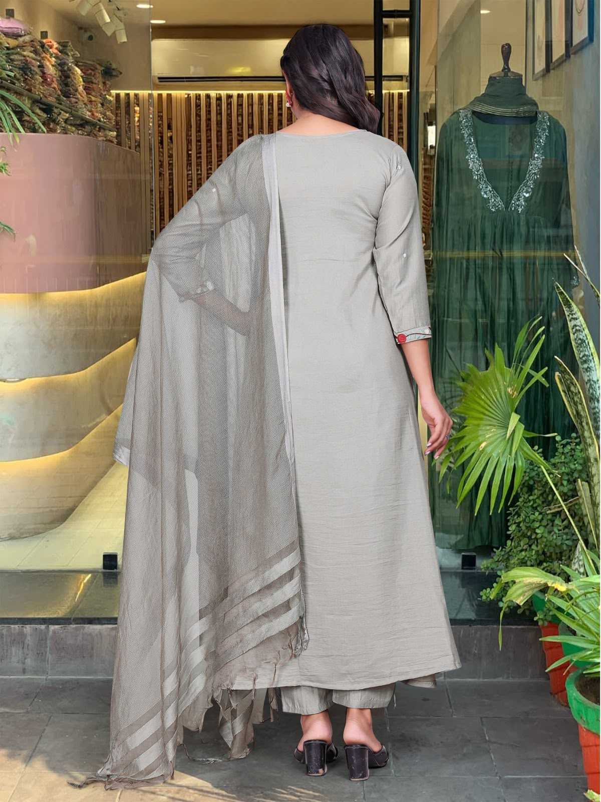 YNF Wholesale Chinon Designer Kurtis  | Surat Manufacturer