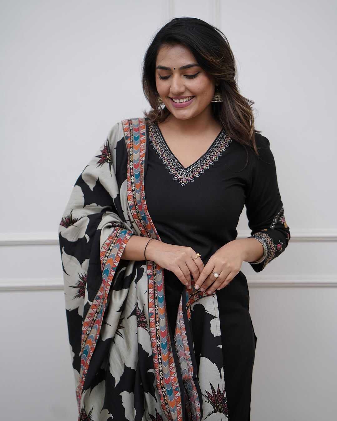 YNF Wholesale Viscose Embroidered Kurtis  | Surat Manufacturer
