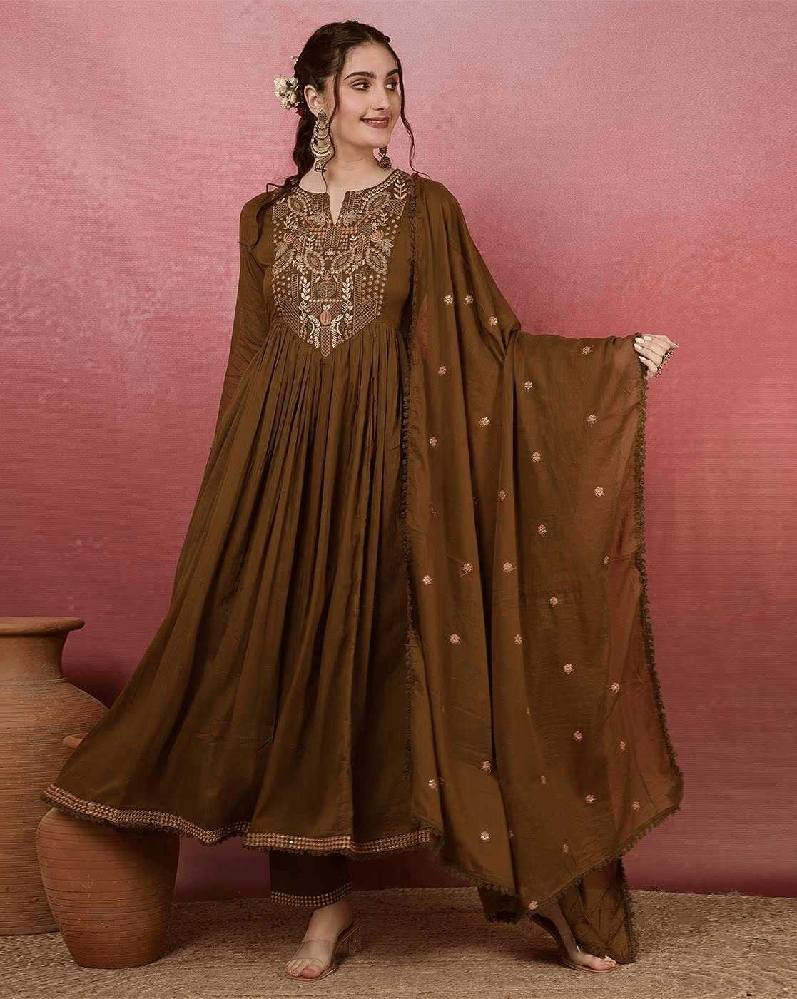YNF Wholesale Viscose Designer Kurtis  | Surat Manufacturer