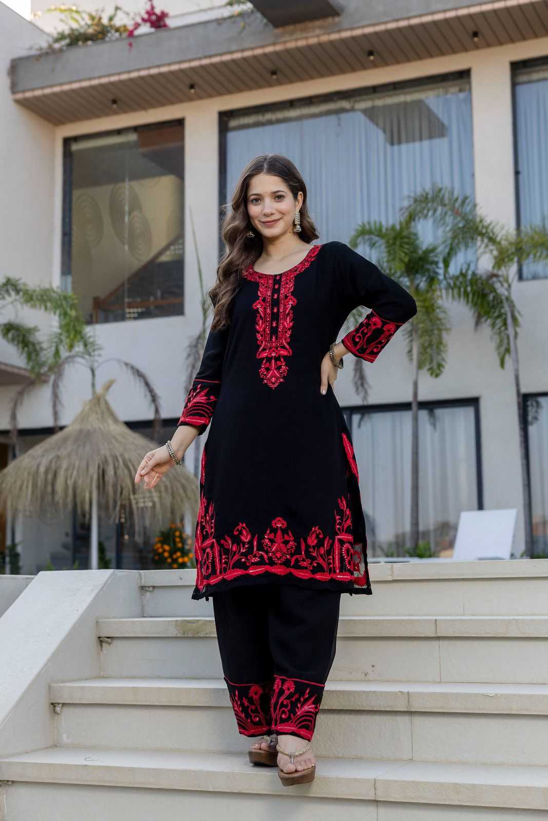 YNF Wholesale Georgette Party Wear Kurtis  | Surat Manufacturer