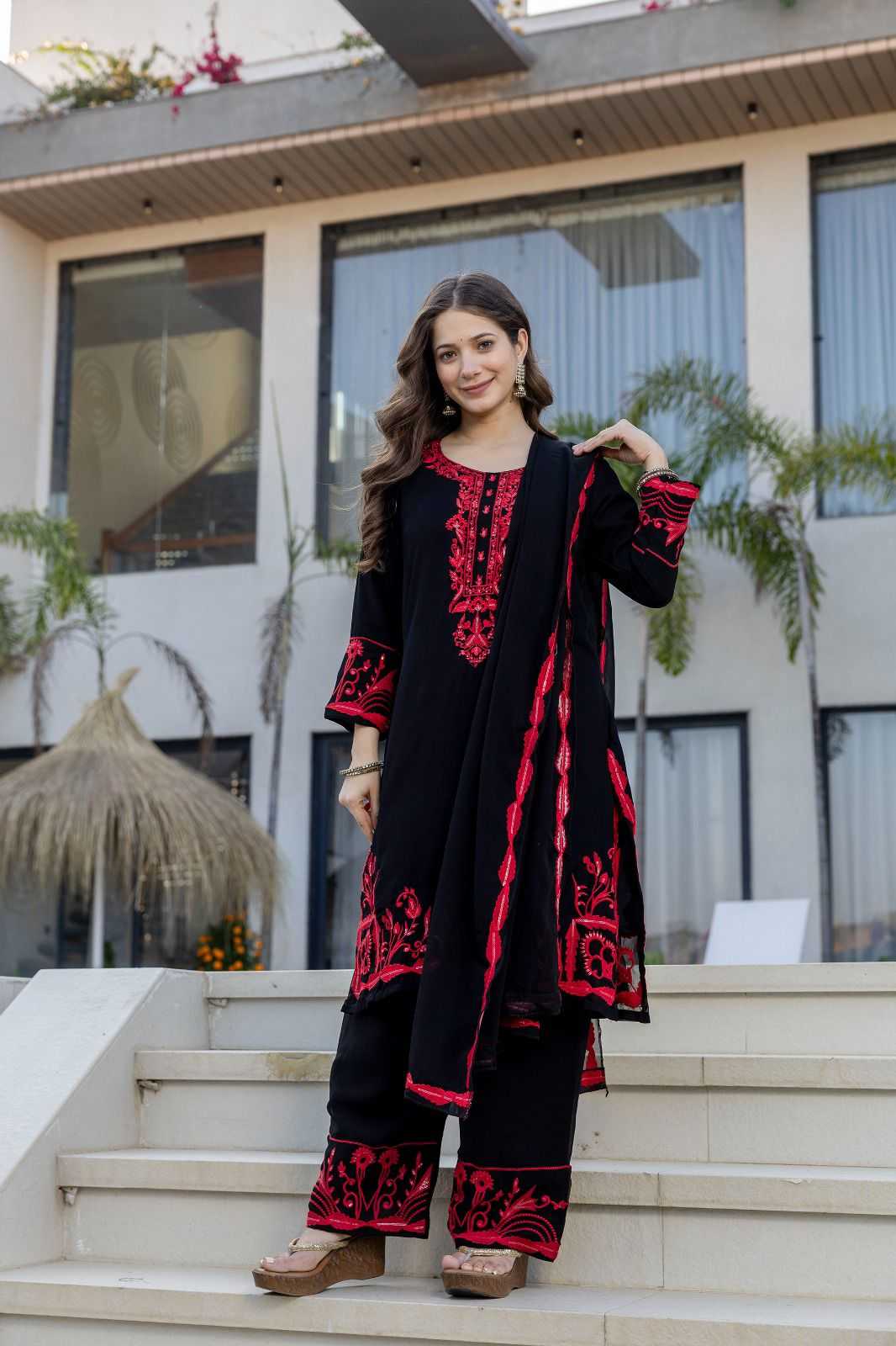 YNF Wholesale Georgette Party Wear Kurtis  | Surat Manufacturer