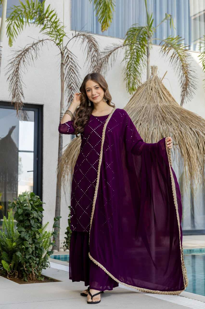 YNF Wholesale Georgette Party Wear Kurtis  | Surat Manufacturer