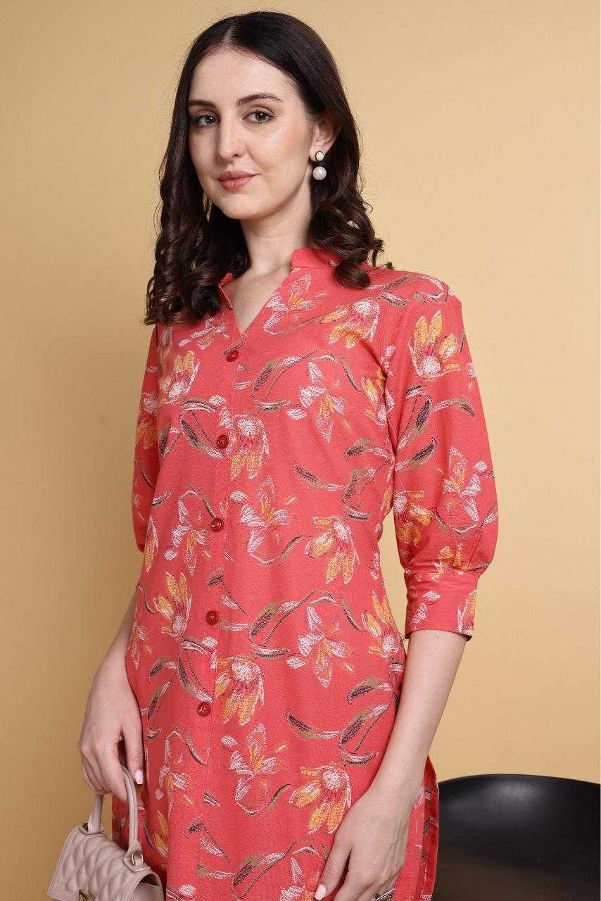 YNF Wholesale Linen Designer Kurtis  | Surat Manufacturer