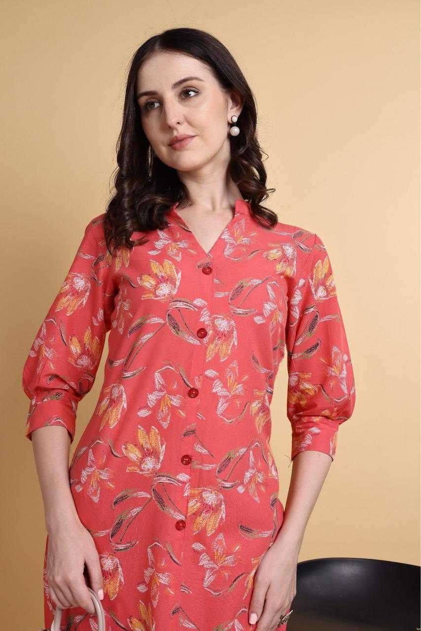YNF Wholesale Linen Designer Kurtis  | Surat Manufacturer
