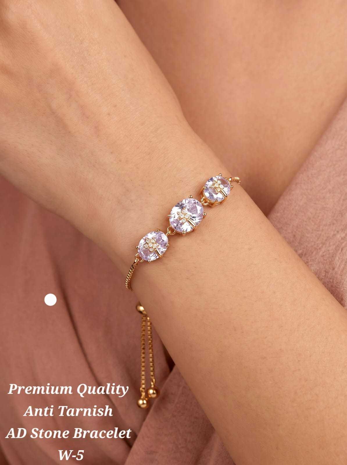YNF Wholesale AD Diamond Diamond Bracelets  | Surat Manufacturer