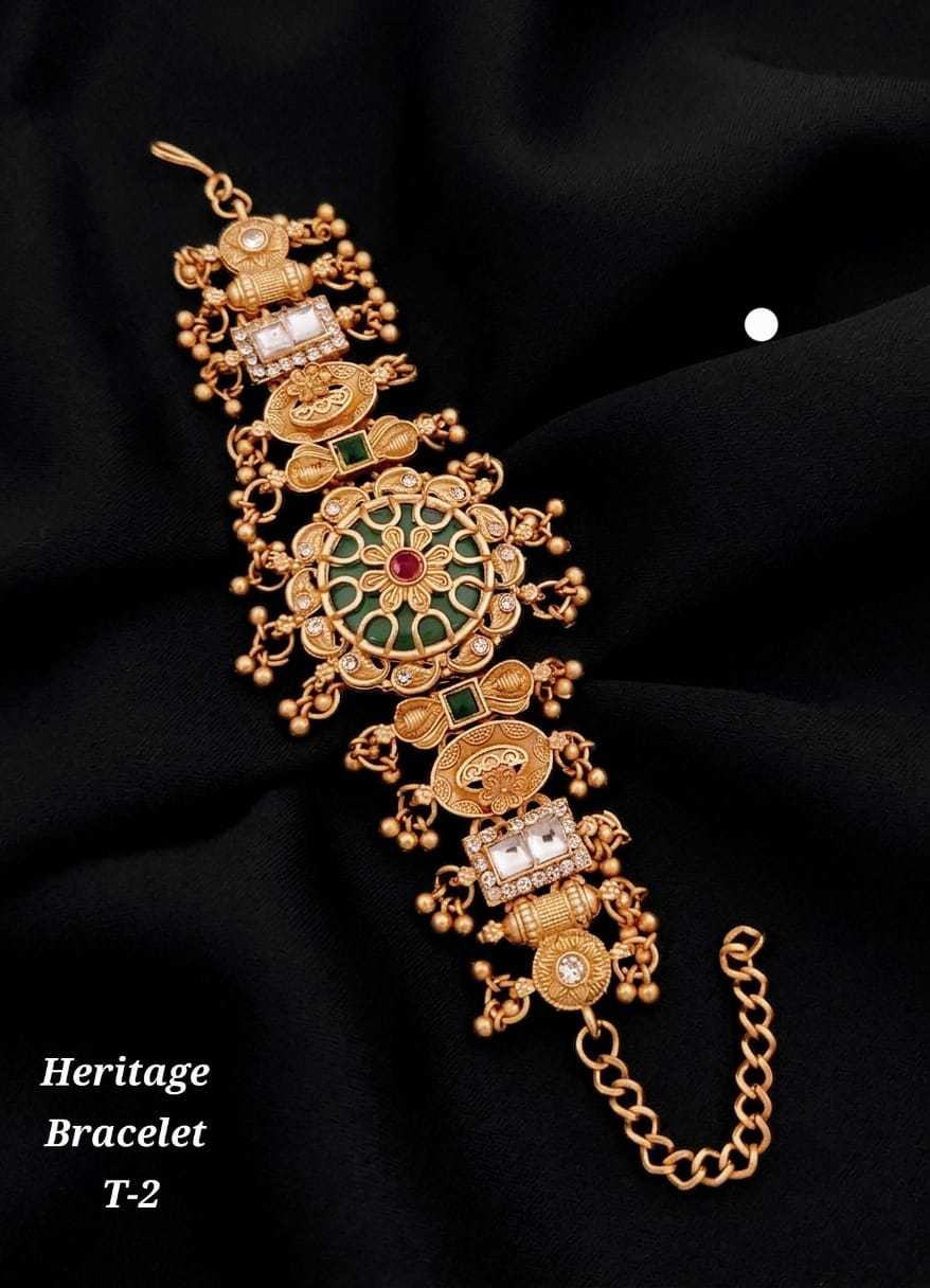YNF Wholesale Brass Brass Gold Bracelets  | Surat Manufacturer
