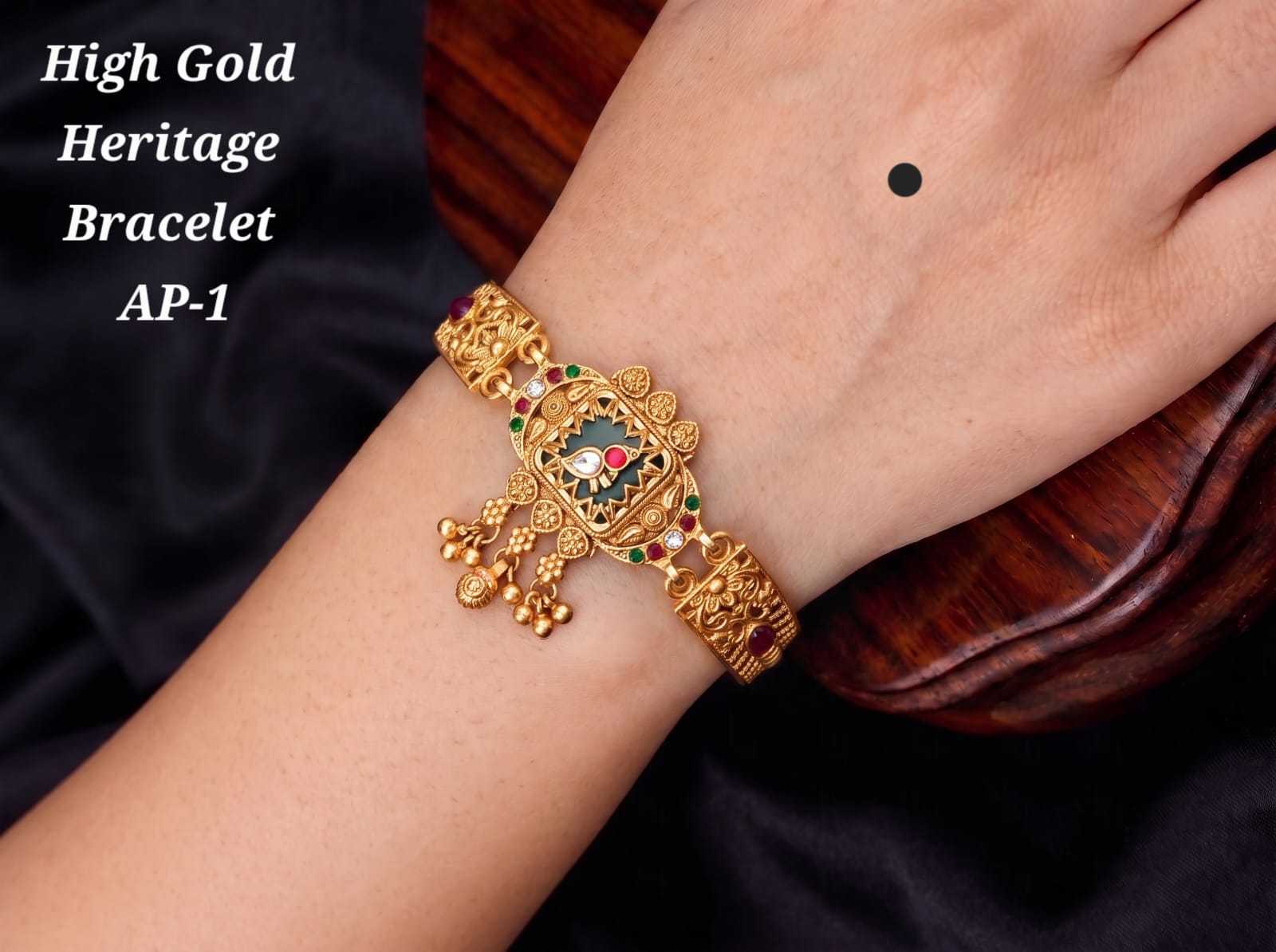 YNF Wholesale Brass Brass Gold Bracelets  | Surat Manufacturer