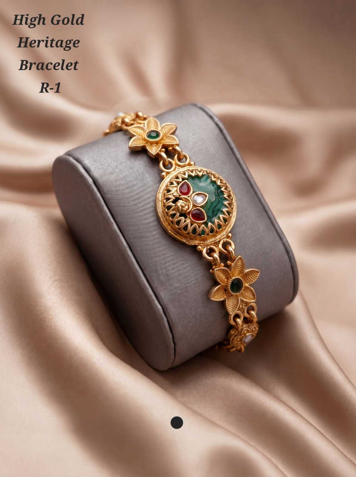 YNF Wholesale Brass Brass Gold Bracelets  | Surat Manufacturer