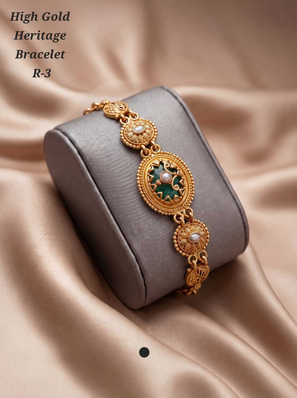 YNF Wholesale Brass Brass Gold Bracelets  | Surat Manufacturer