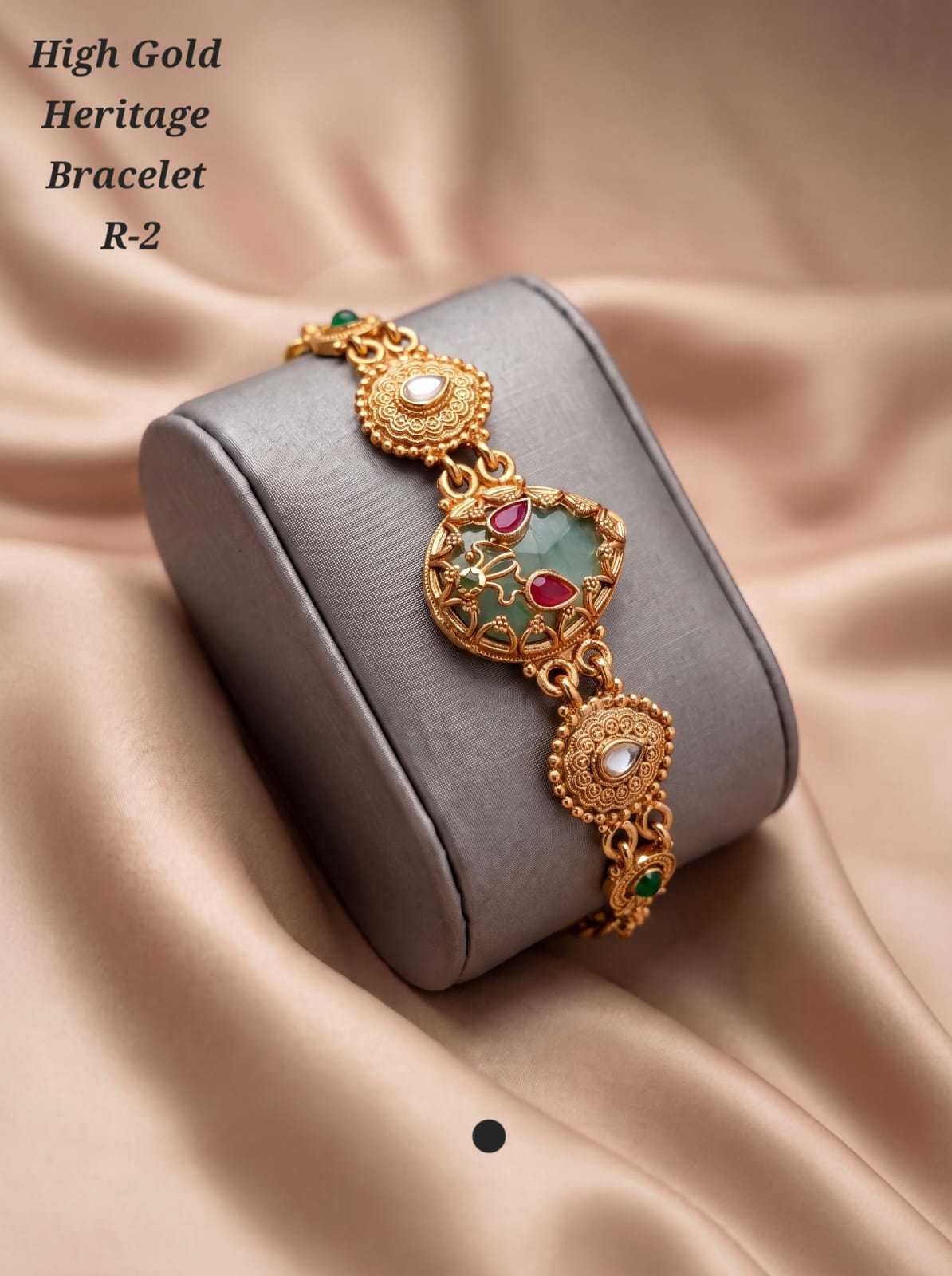 YNF Wholesale Brass Brass Gold Bracelets  | Surat Manufacturer