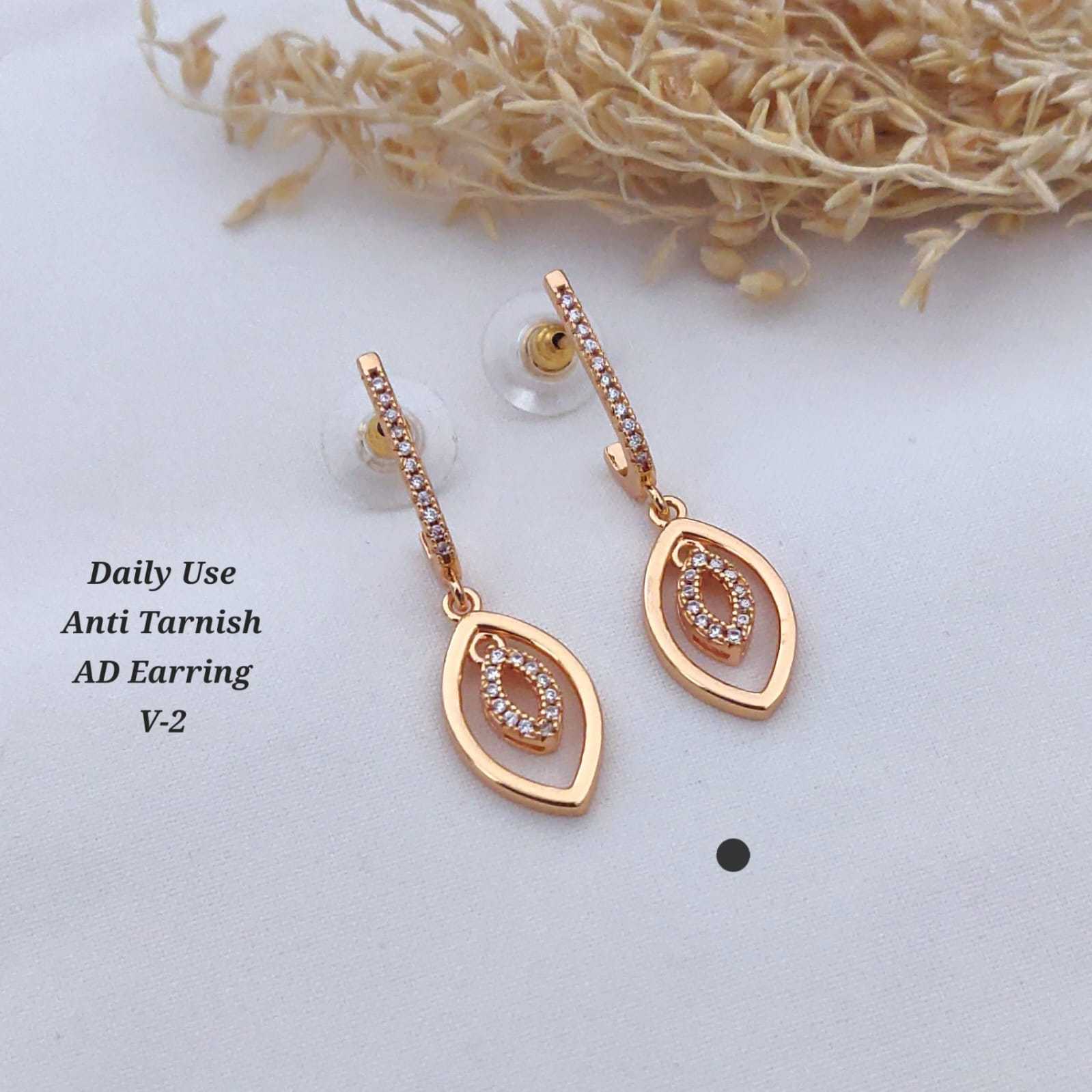 YNF Wholesale Brass Fancy Earrings  | Surat Manufacturer