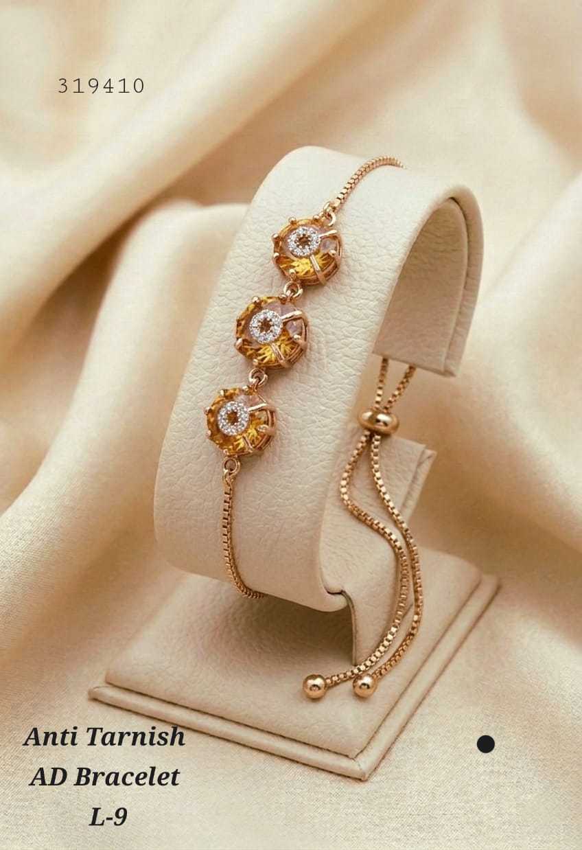 YNF Wholesale Brass Golden Bracelet  | Surat Manufacturer