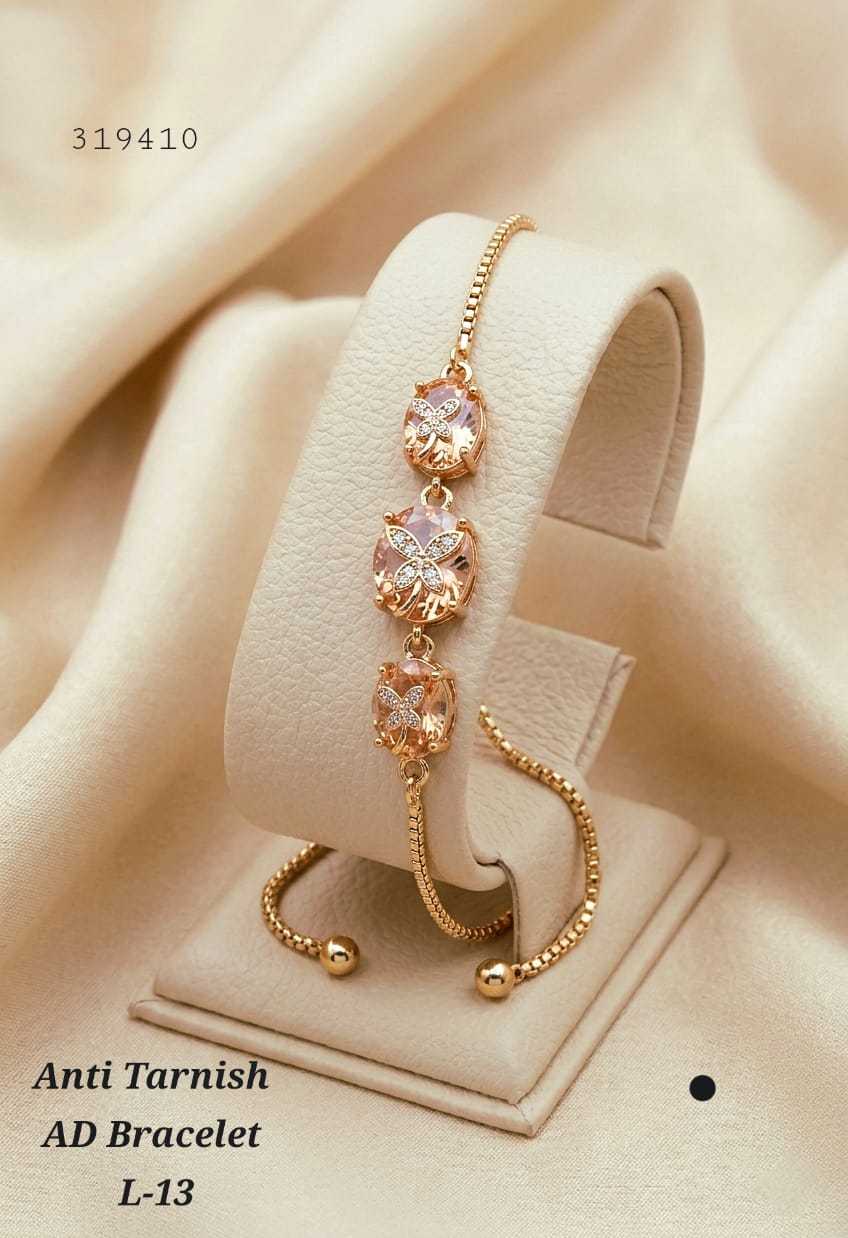 YNF Wholesale Brass Golden Bracelet  | Surat Manufacturer