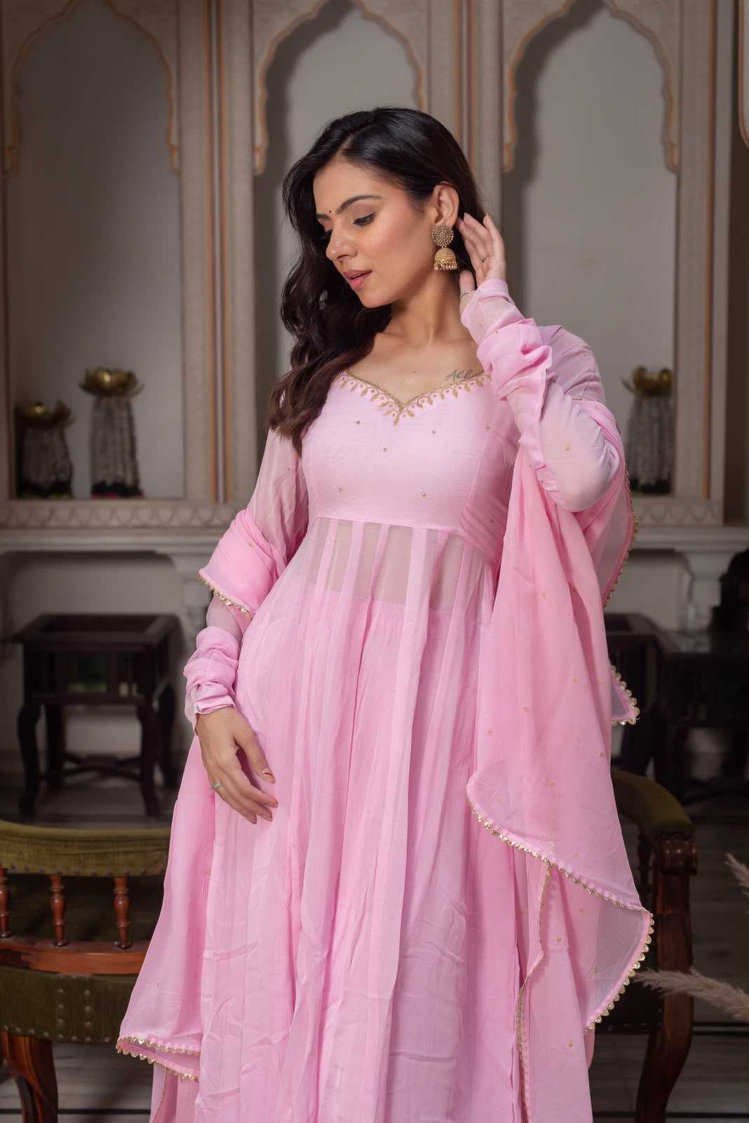 YNF Wholesale Faux Georgette Georgette Suit  | Surat Manufacturer