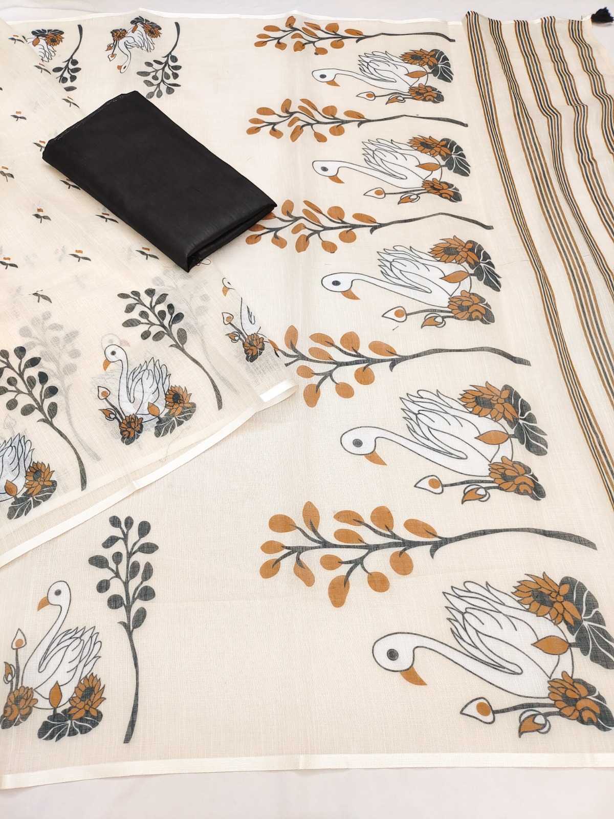 YNF Wholesale Cotton Designer Sarees  | Surat Manufacturer