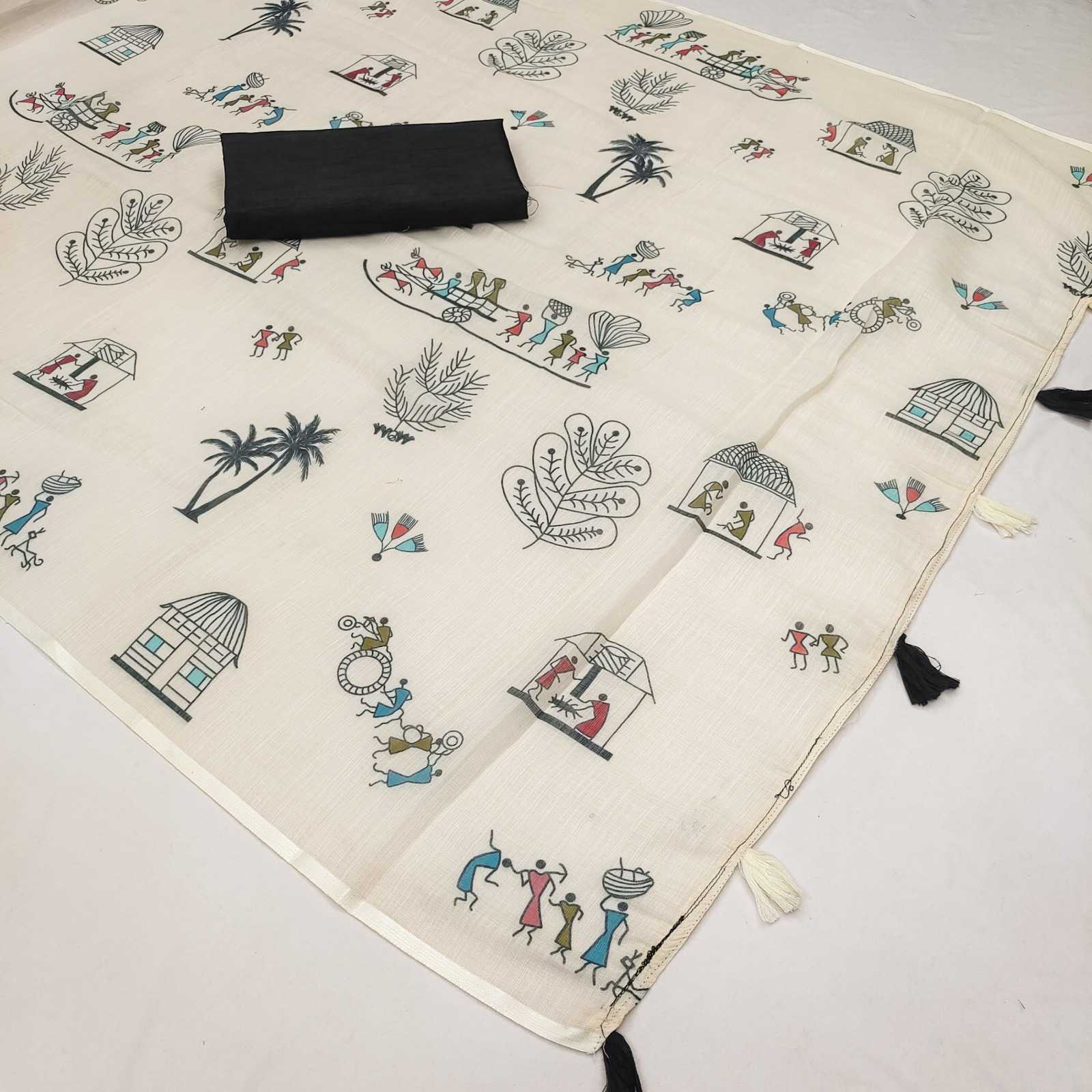 YNF Wholesale Cotton Designer Sarees  | Surat Manufacturer