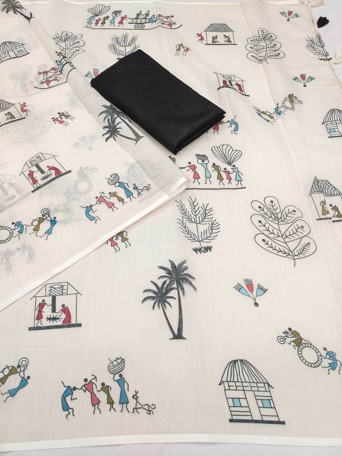 YNF Wholesale Cotton Designer Sarees  | Surat Manufacturer