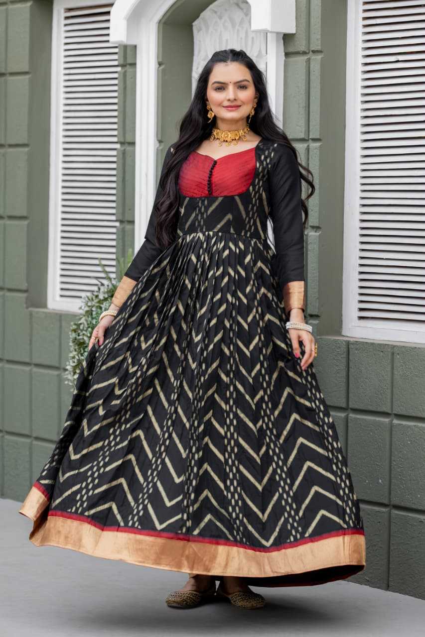 YNF Wholesale Soft Silk Party Gowns  | Surat Manufacturer
