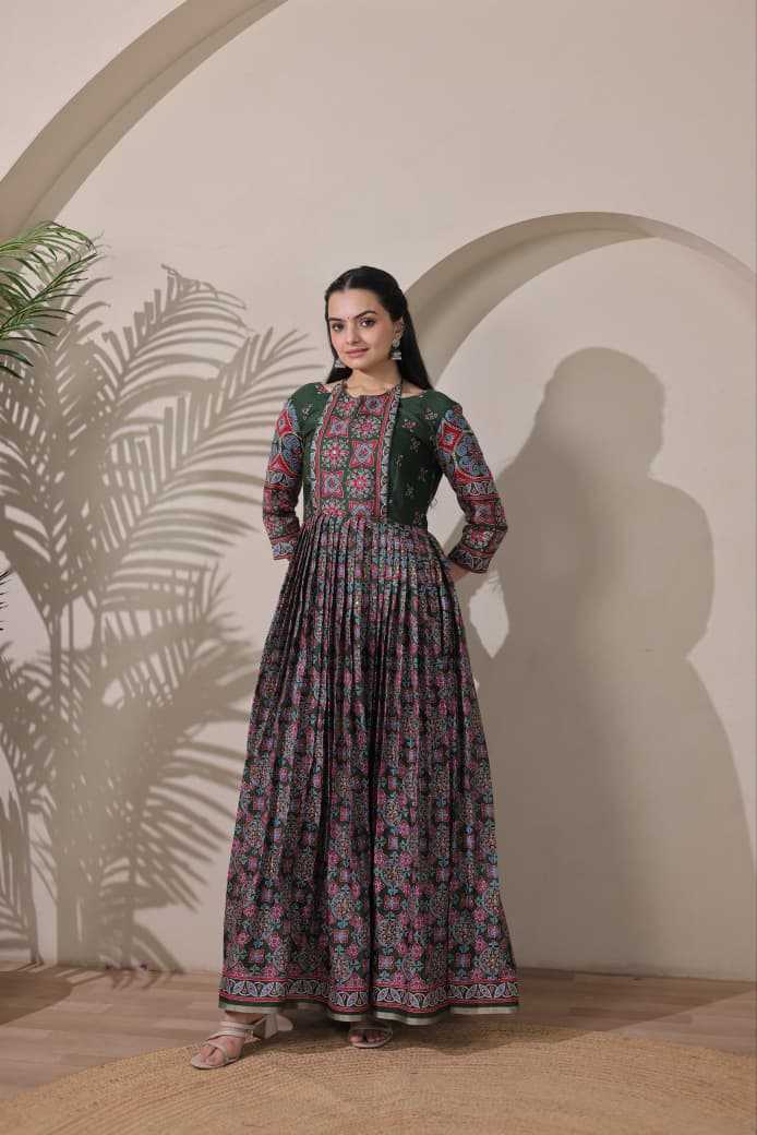 YNF Wholesale Silk Party Gowns  | Surat Manufacturer