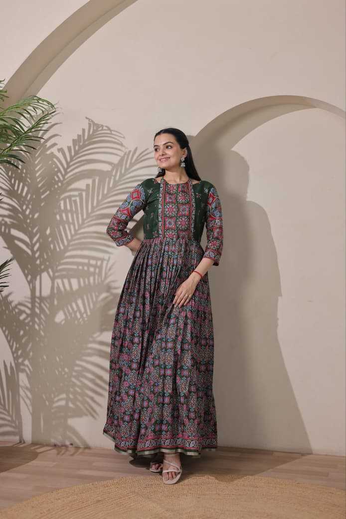 YNF Wholesale Silk Party Gowns  | Surat Manufacturer