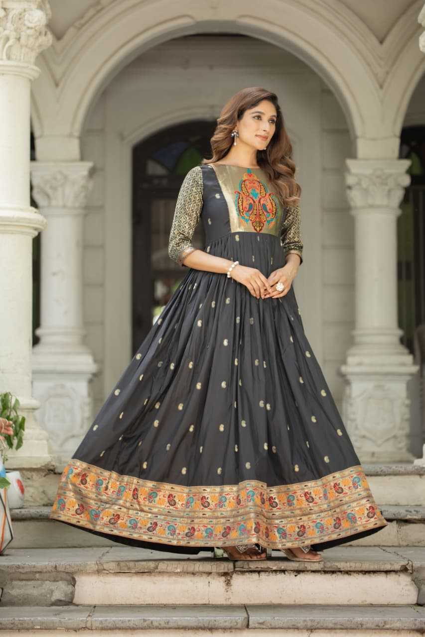 YNF Wholesale Soft Silk Party Gowns  | Surat Manufacturer