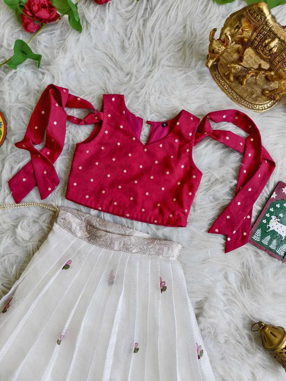 YNF Wholesale Soft Kota Kids Lehenga  | Surat Manufacturer
