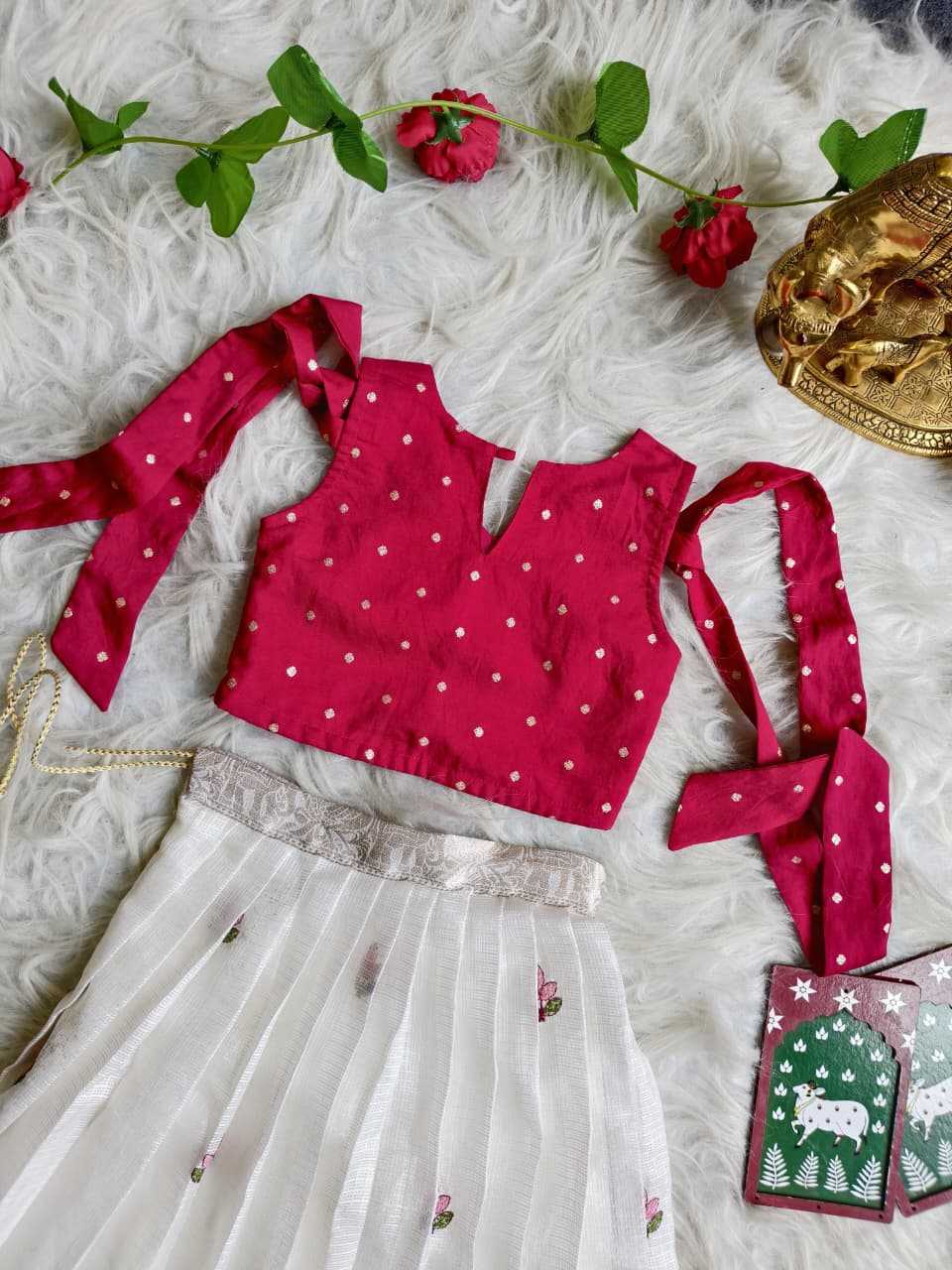 YNF Wholesale Soft Kota Kids Lehenga  | Surat Manufacturer