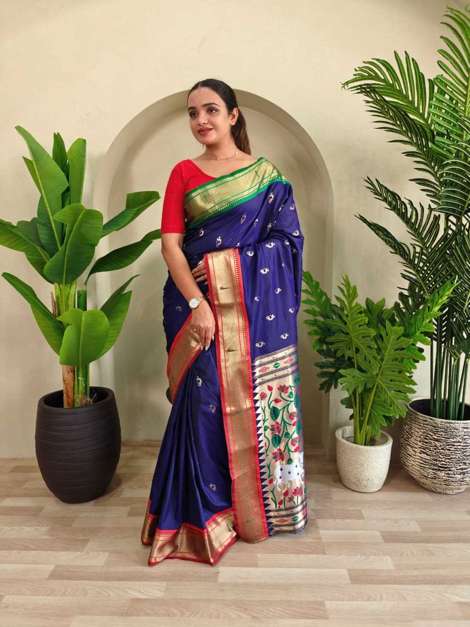 YNF Wholesale Silk Paithani Sarees  | Surat Manufacturer