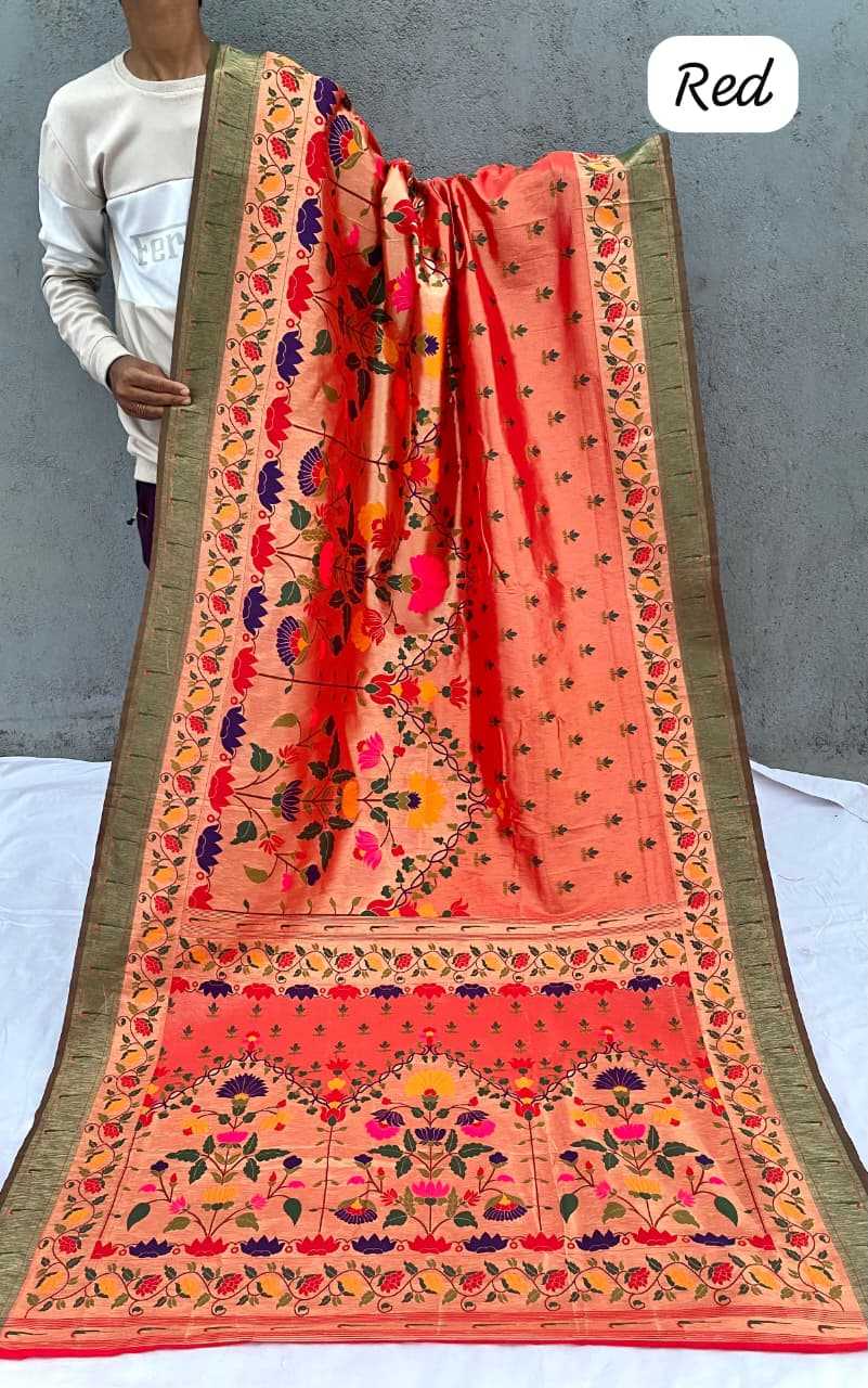 YNF Wholesale Paithani Silk Paithani Sarees  | Surat Manufacturer