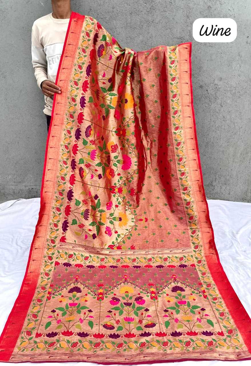 YNF Wholesale Paithani Silk Paithani Sarees  | Surat Manufacturer