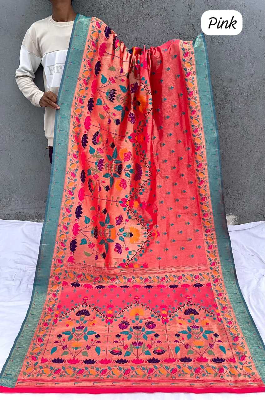YNF Wholesale Paithani Silk Paithani Sarees  | Surat Manufacturer