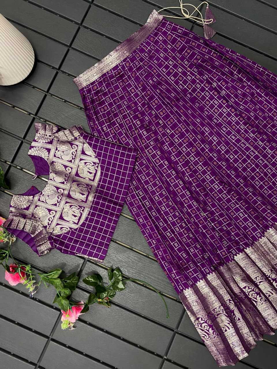 YNF Wholesale Soft Silk Kids Lehenga  | Surat Manufacturer