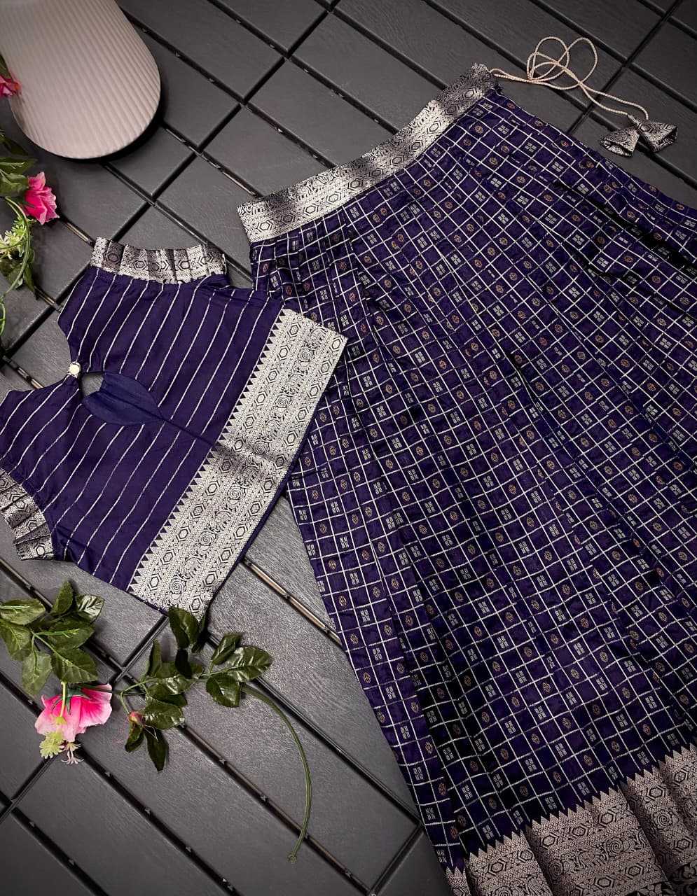 YNF Wholesale Soft Silk Kids Lehenga  | Surat Manufacturer
