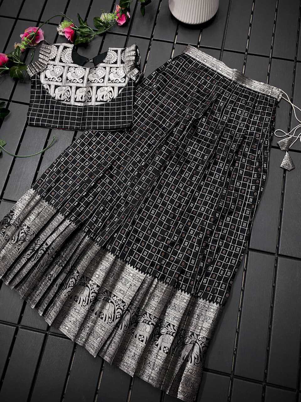 YNF Wholesale Soft Silk Kids Lehenga  | Surat Manufacturer