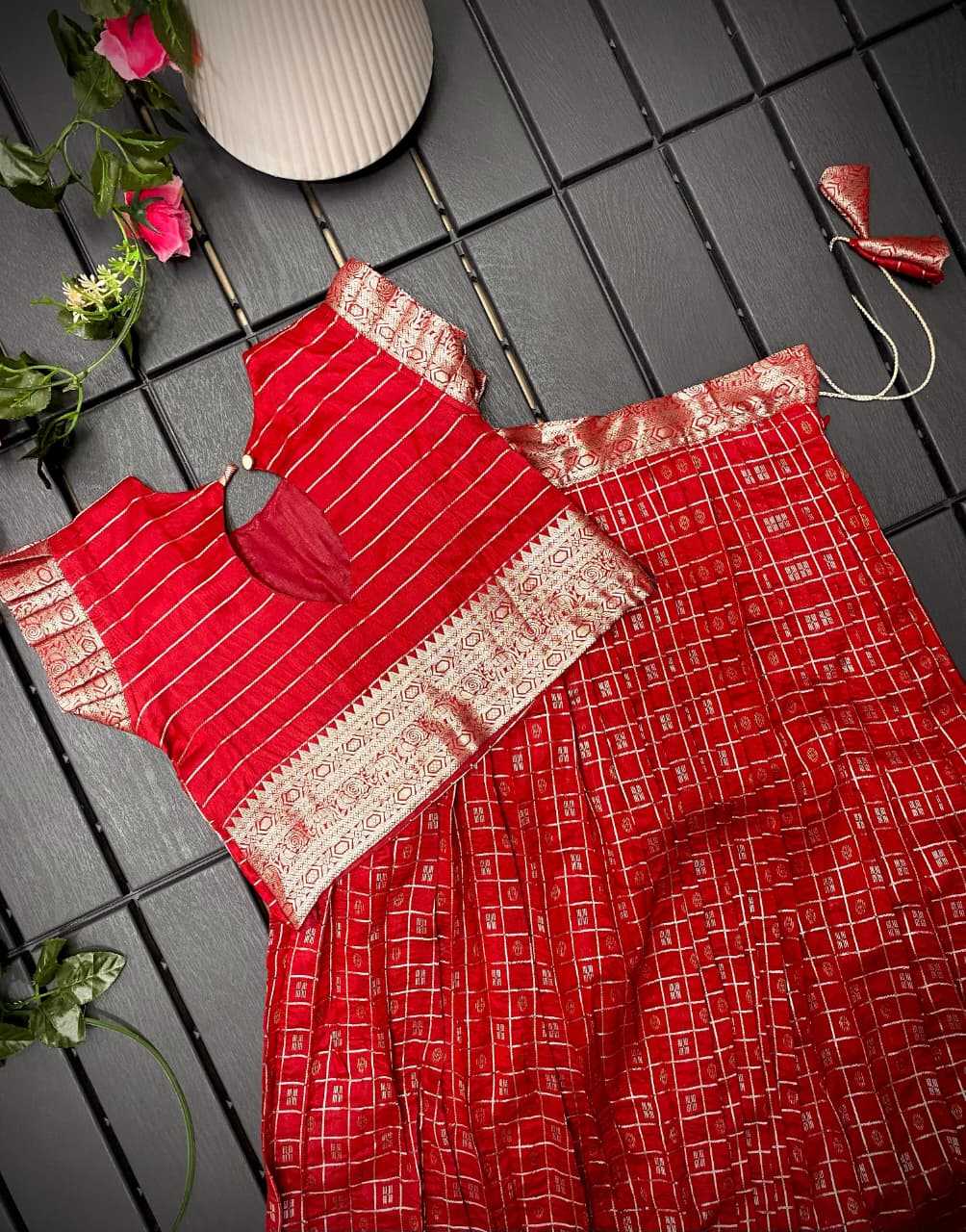 YNF Wholesale Soft Silk Kids Lehenga  | Surat Manufacturer