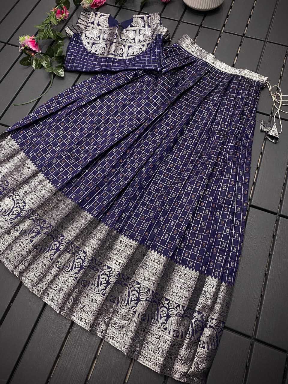 YNF Wholesale Soft Silk Kids Lehenga  | Surat Manufacturer