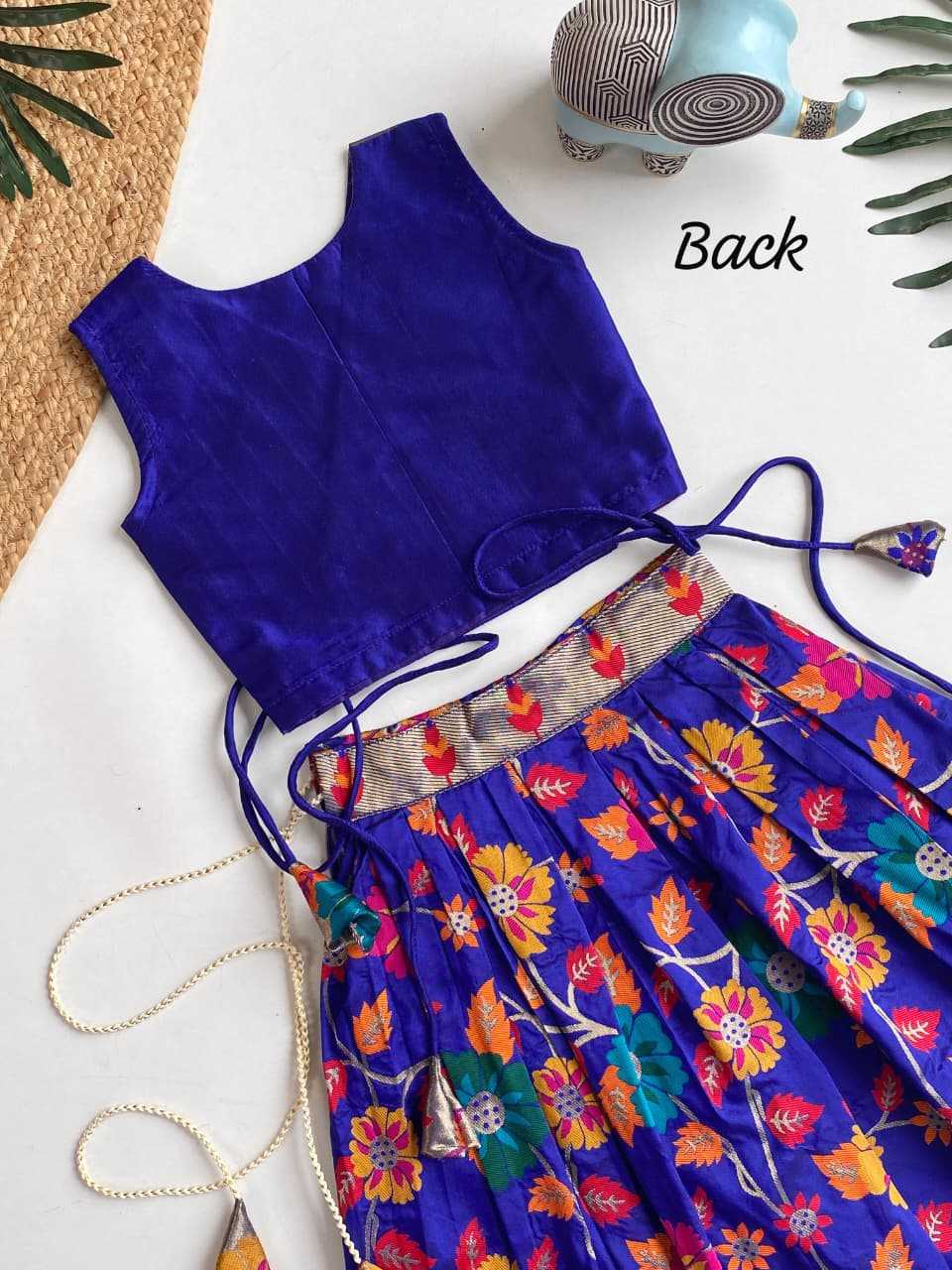 YNF Wholesale Silk Kids Lehenga  | Surat Manufacturer