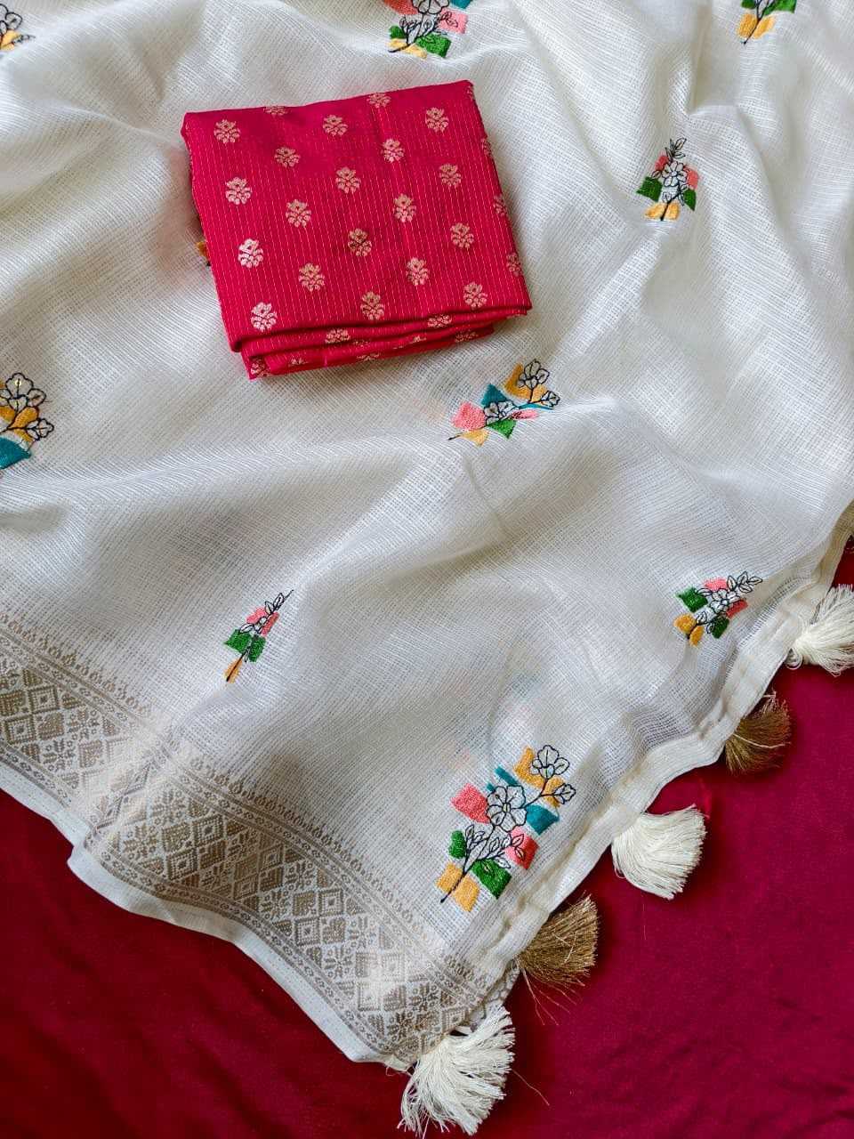 YNF Wholesale Soft Kota Embroidered Sarees  | Surat Manufacturer