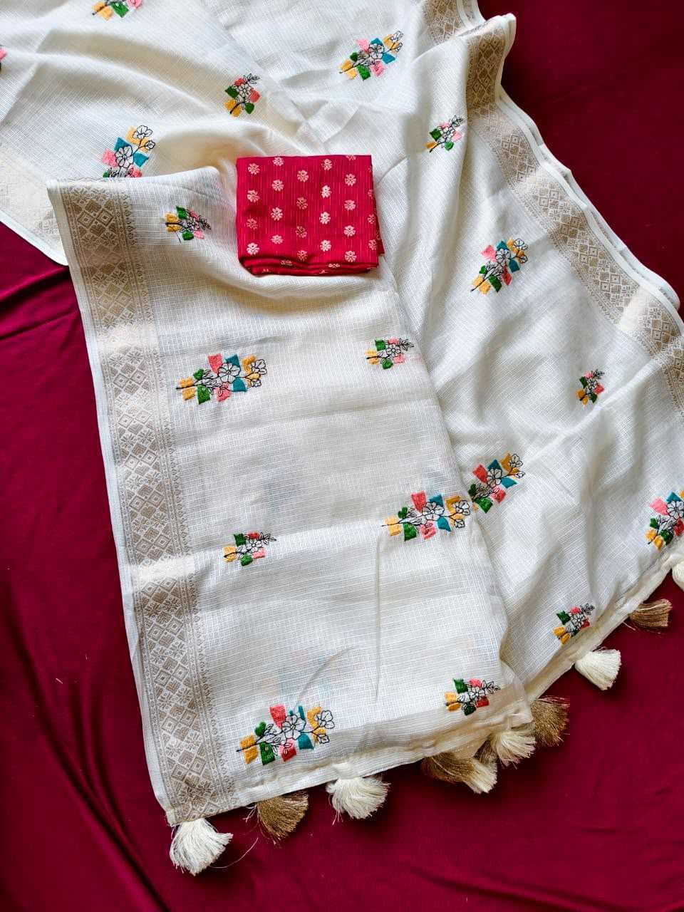 YNF Wholesale Soft Kota Embroidered Sarees  | Surat Manufacturer