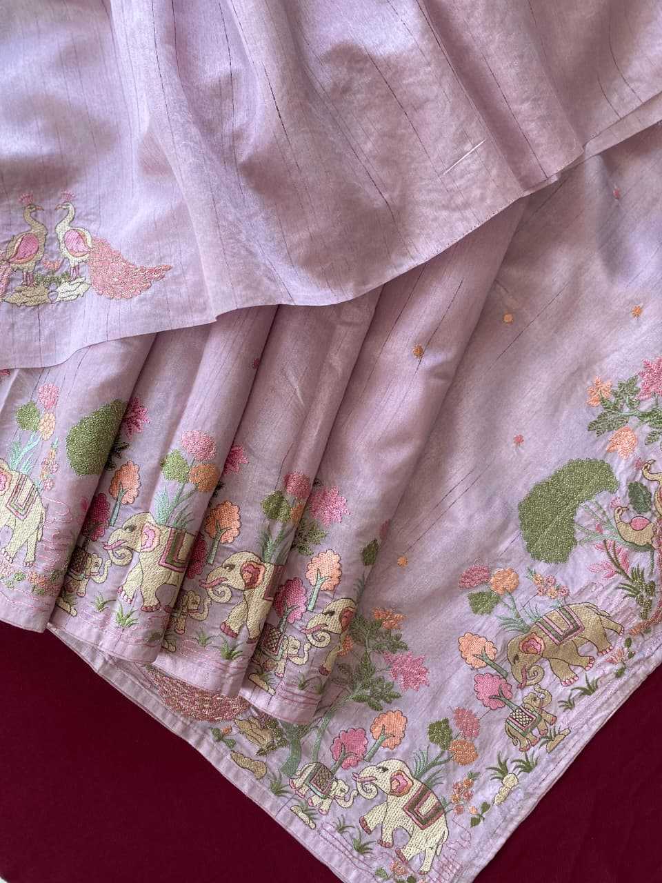 YNF Wholesale Tussar Silk Designer Sarees  | Surat Manufacturer