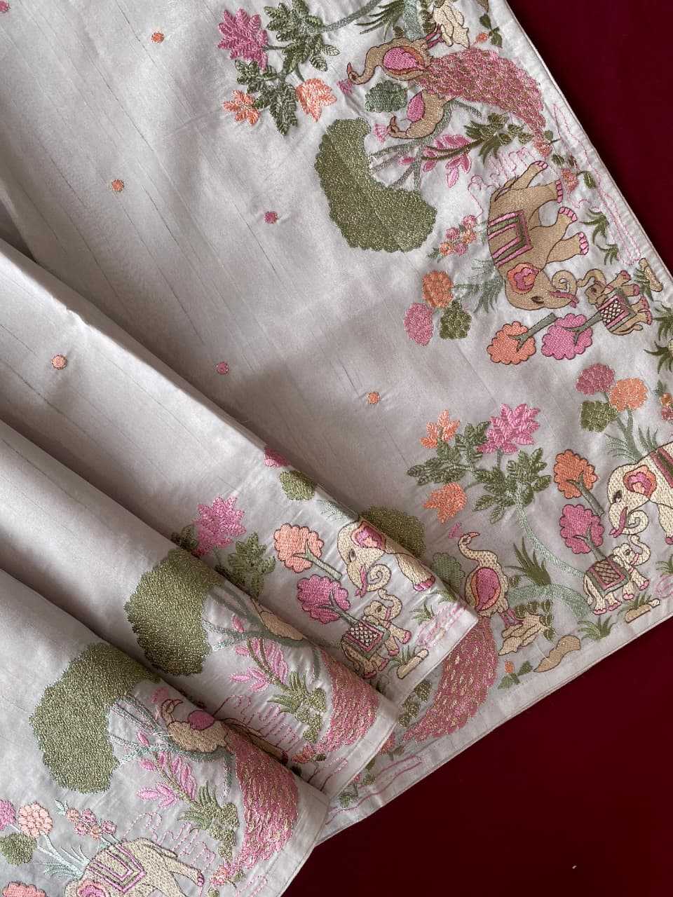YNF Wholesale Tussar Silk Designer Sarees  | Surat Manufacturer
