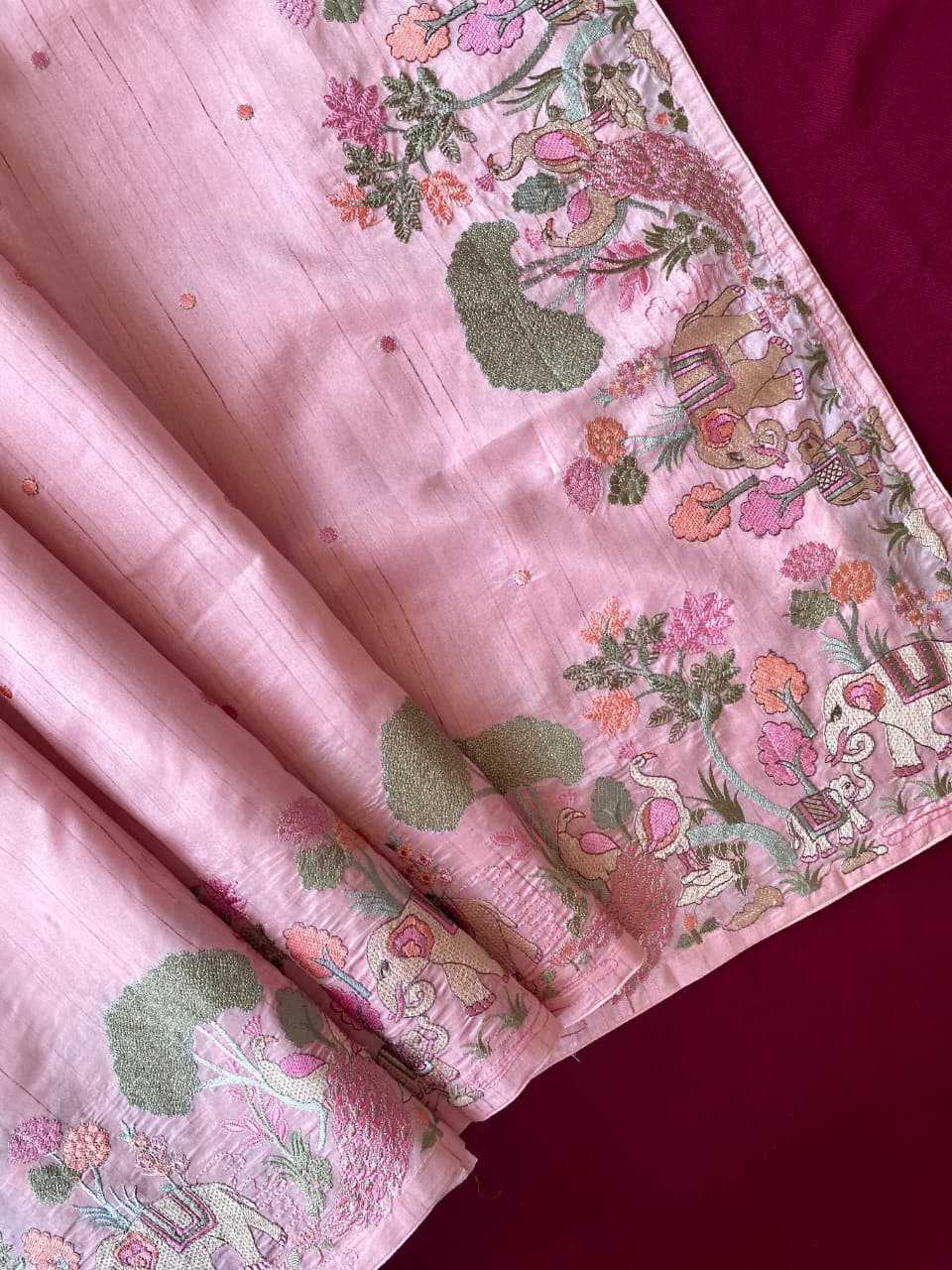 YNF Wholesale Tussar Silk Designer Sarees  | Surat Manufacturer