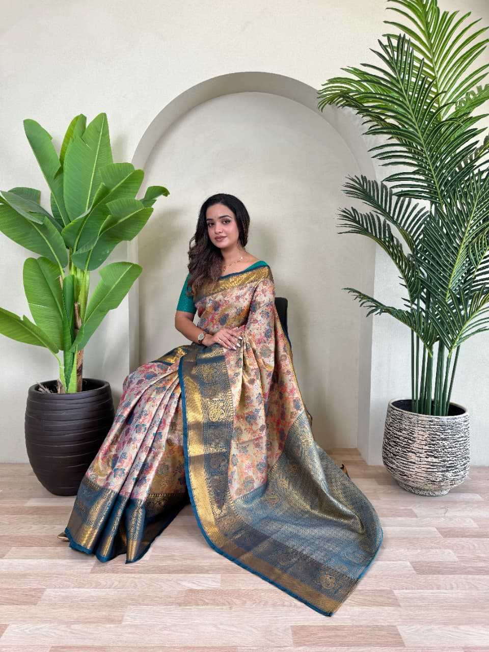 YNF Wholesale Silk Designer Sarees  | Surat Manufacturer