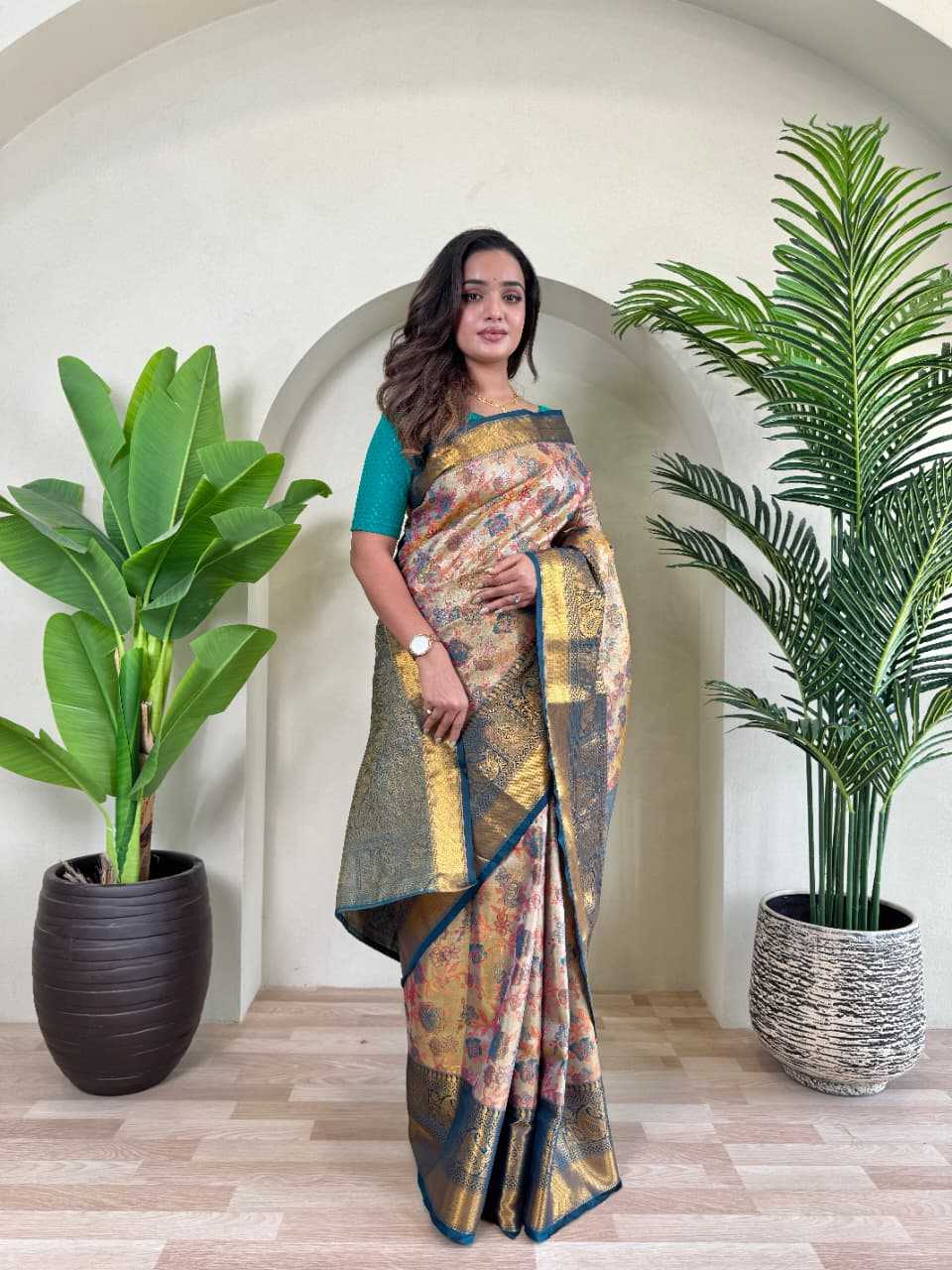 YNF Wholesale Silk Designer Sarees  | Surat Manufacturer