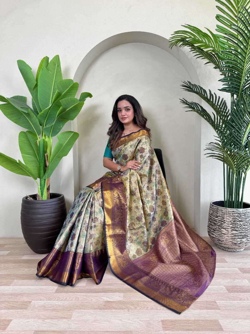 YNF Wholesale Silk Designer Sarees  | Surat Manufacturer