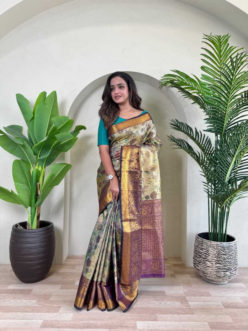 YNF Wholesale Silk Designer Sarees  | Surat Manufacturer