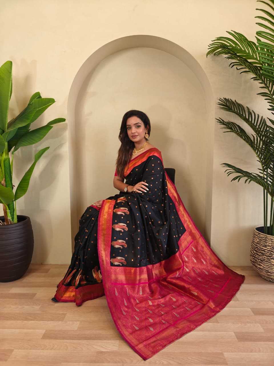 YNF Wholesale Paithani Silk Soft Silk Sarees  | Surat Manufacturer